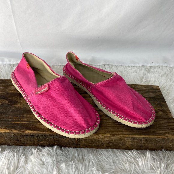 havaianas canvas shoes